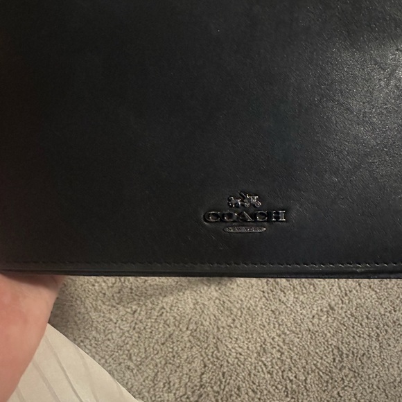 Coach Black Leather Crossbody Bag - Picture 2 of 6